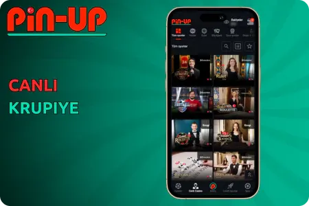 pin up app live casino